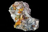 Wulfenite Crystal Cluster - Rowley Mine, AZ #76848-1